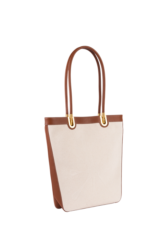 3PM handbag castanho: design premium para o cotidiano dinâmico