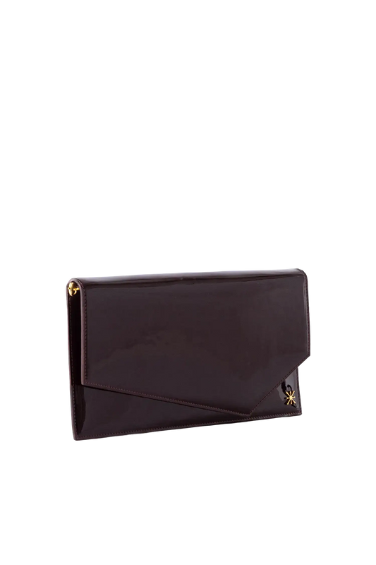 1AM envelope bag burgundy