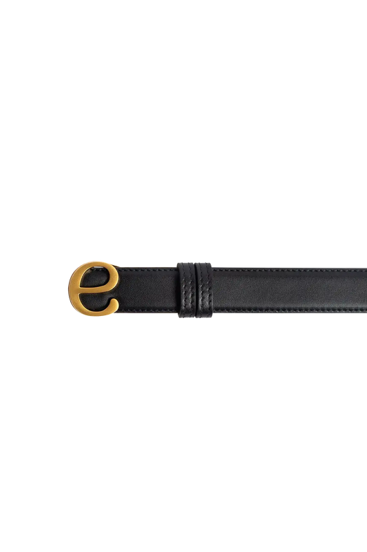 Cinto Esthera belt Preto 25 mm G