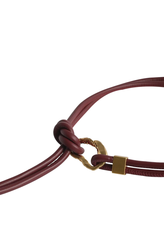Crab Belt Burgundy