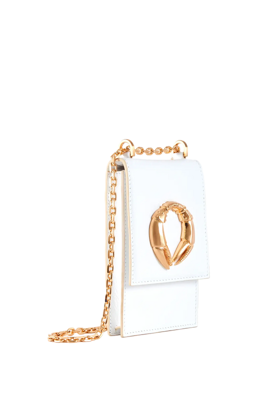 Crab Phone Bag Branca