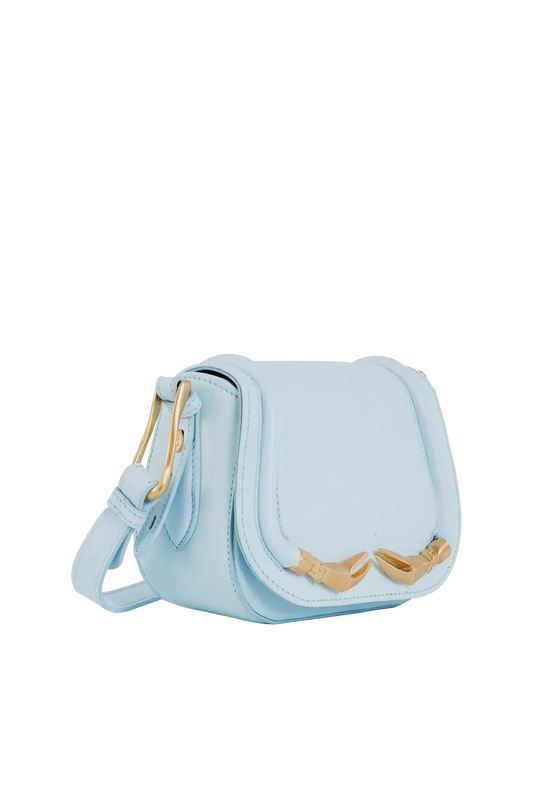 Crab Shoulder Bag Azul Claro