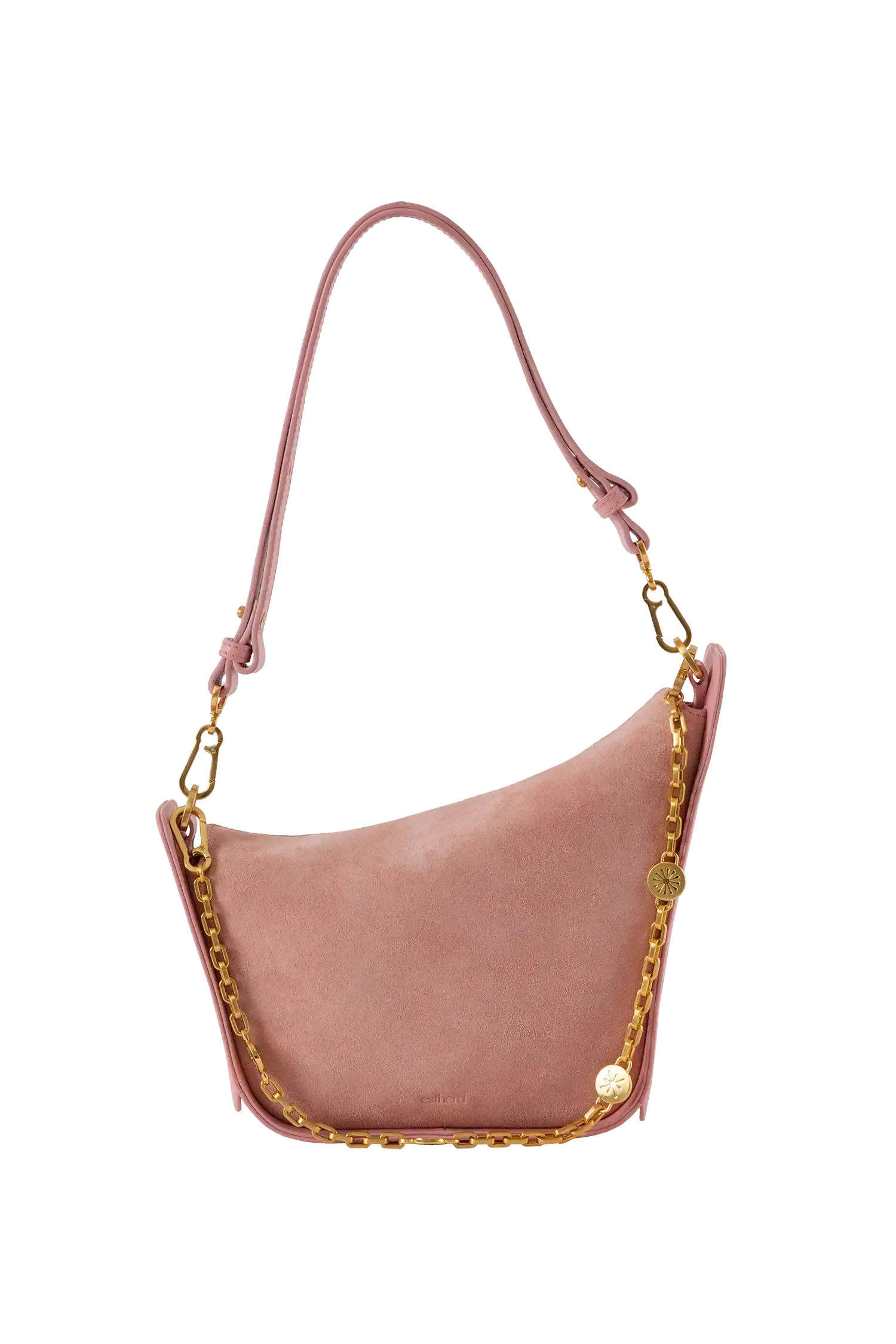10AM camurça medium bag rosa