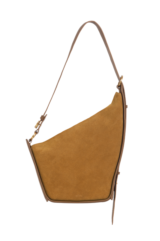 10AM shoulder bag Camurça Caramelo