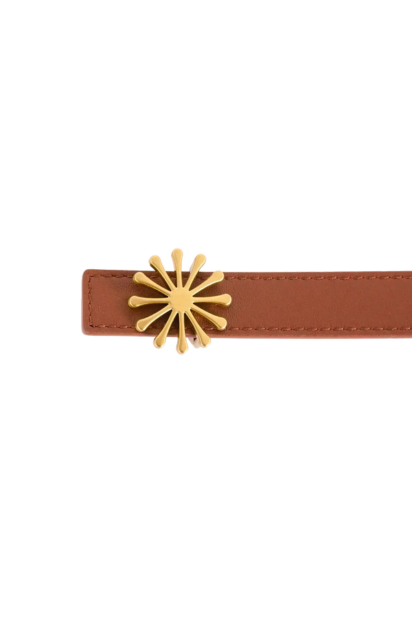 12AM reversible belt marrom e burgundy PP