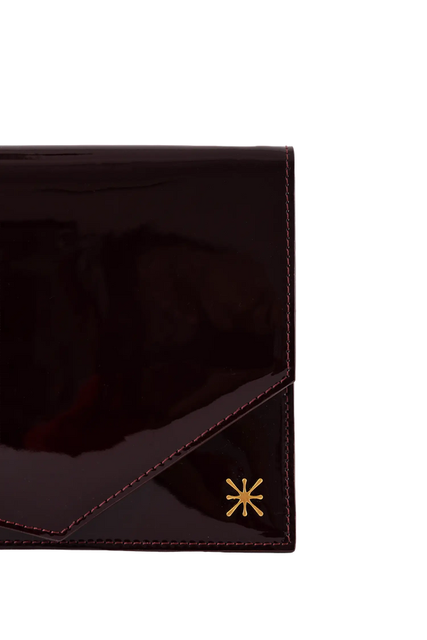 1AM envelope bag burgundy