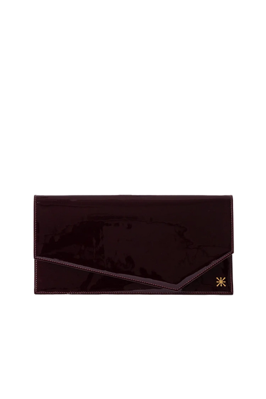 1AM envelope bag burgundy