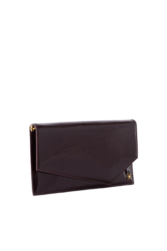1AM envelope bag burgundy