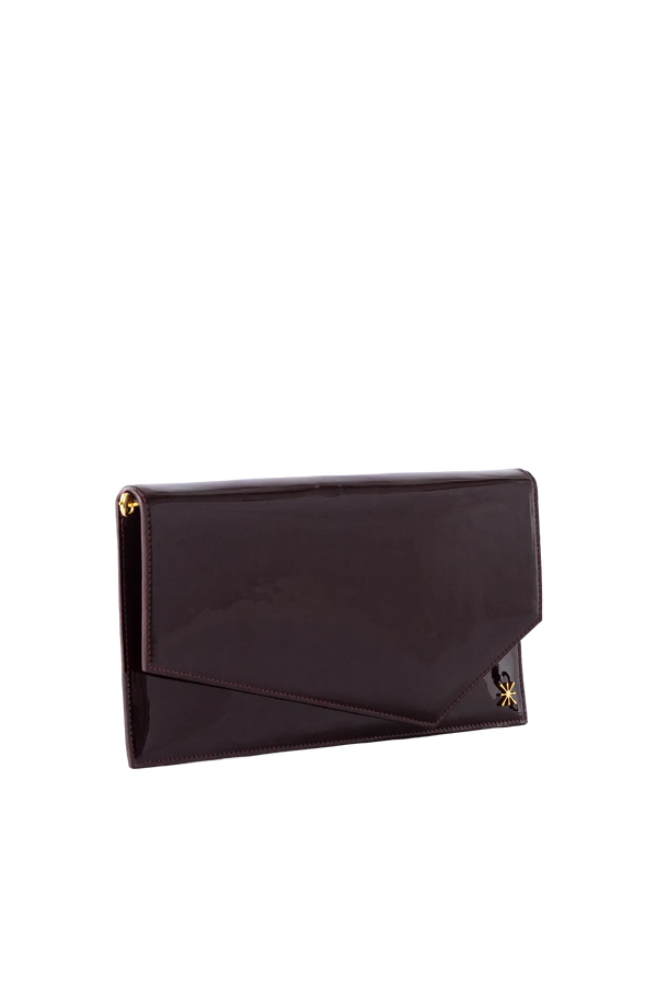 1AM envelope bag burgundy