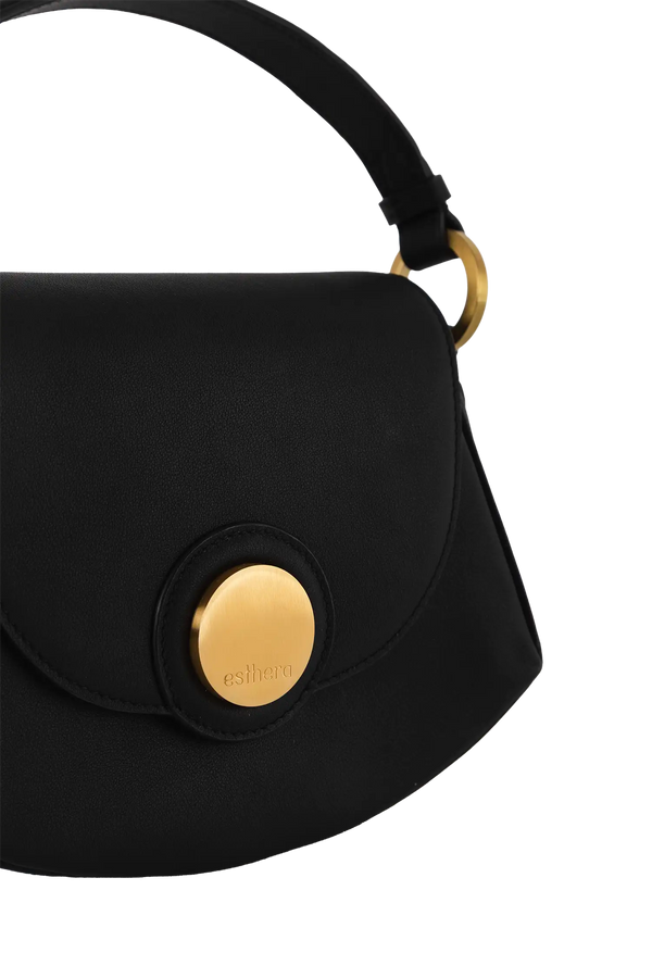7PM bag preto e dourado