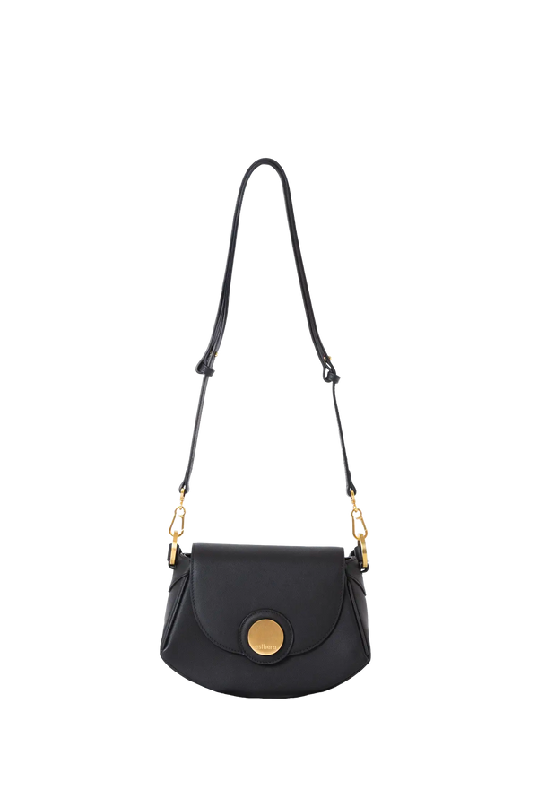 7PM bag preto e dourado
