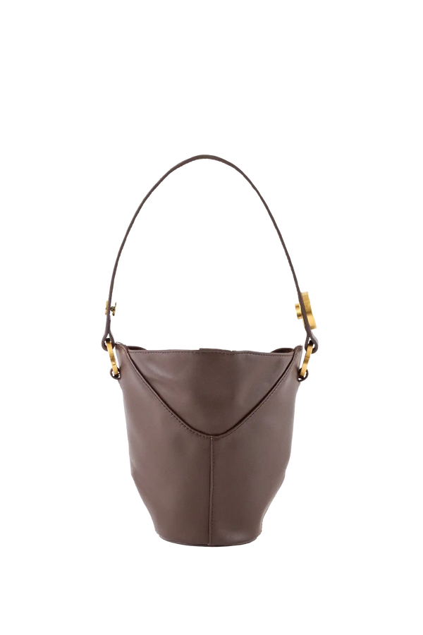9PM bag marrom escuro