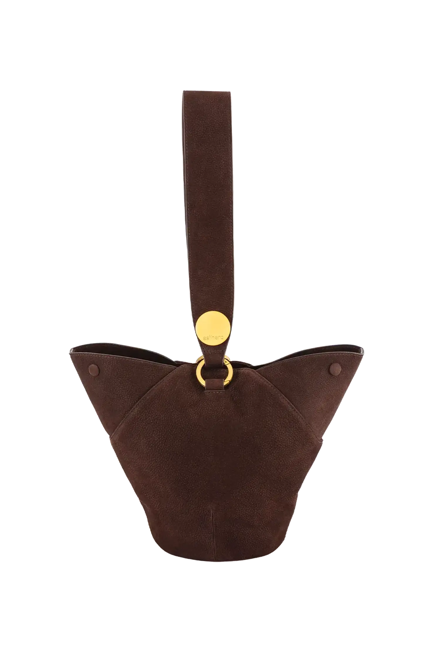 9PM maxi bag marrom camurça