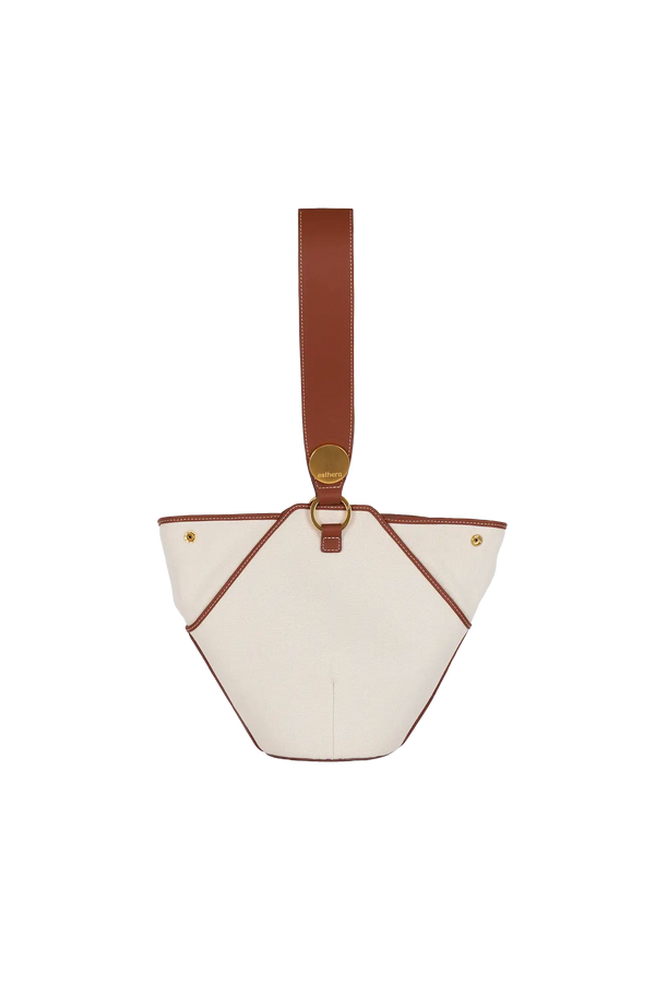 9PM maxi bag canvas areia
