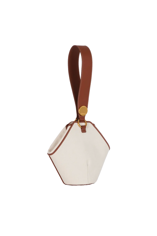 9PM maxi bag canvas areia