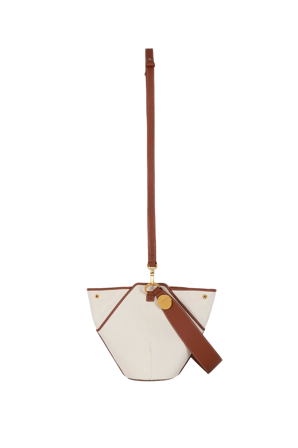 9PM maxi bag canvas areia