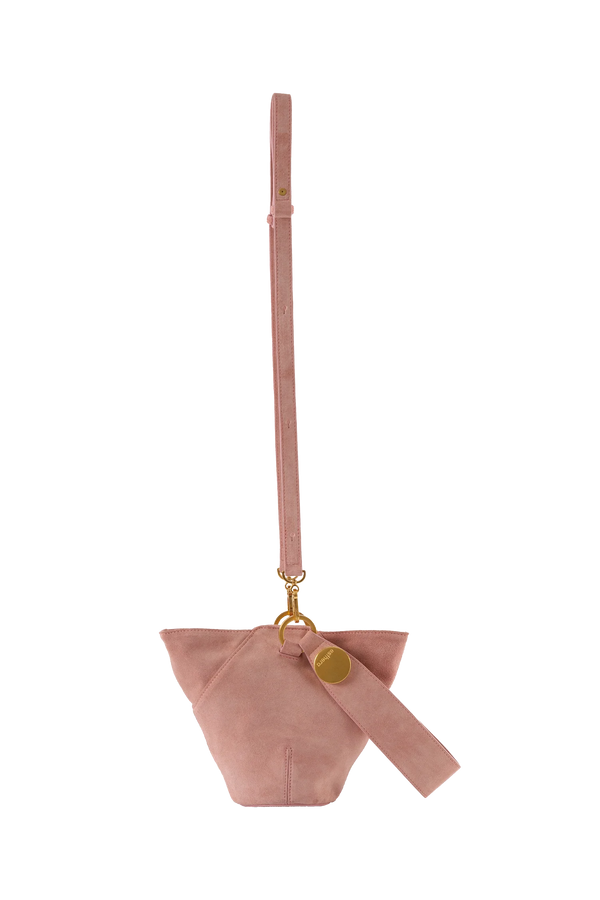 9PM bag camurça rosa