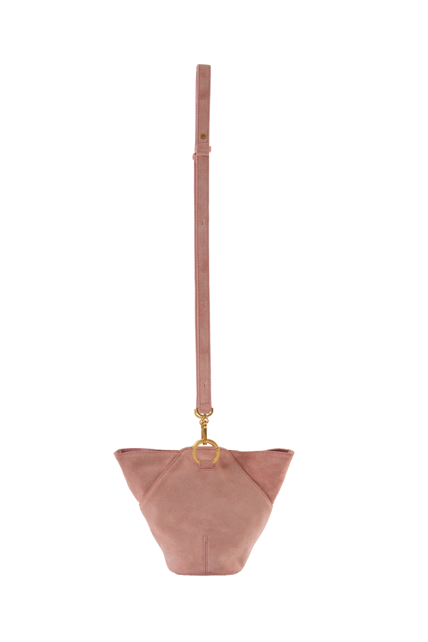 9PM bag camurça rosa