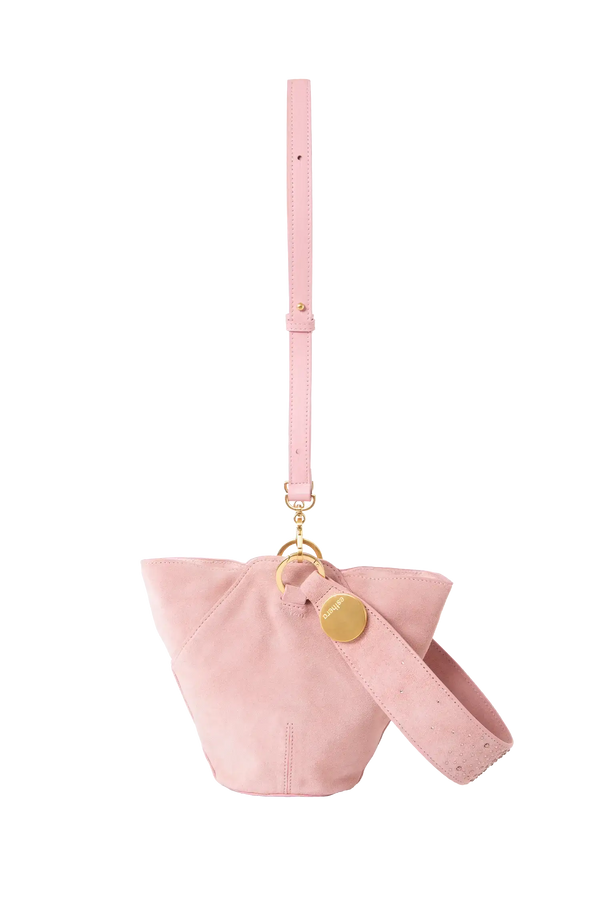 9PM suede bag decorada com cristais Swarovski®