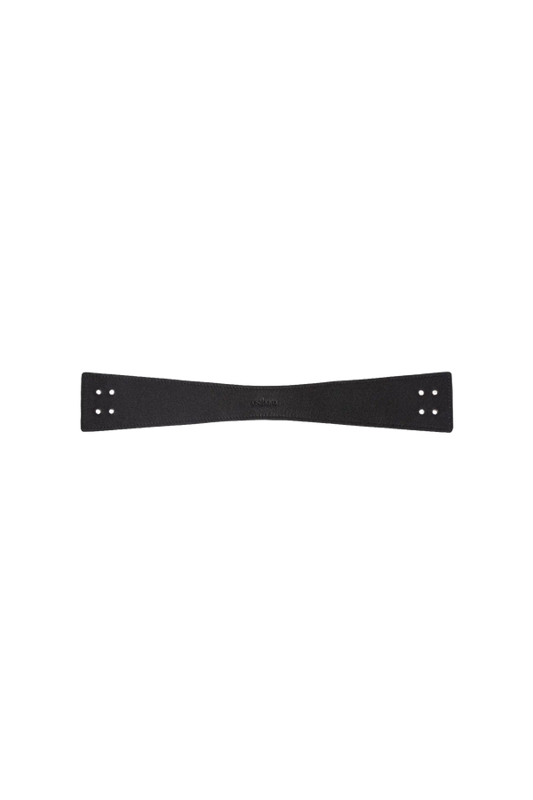 Scarf handle marrom e preto