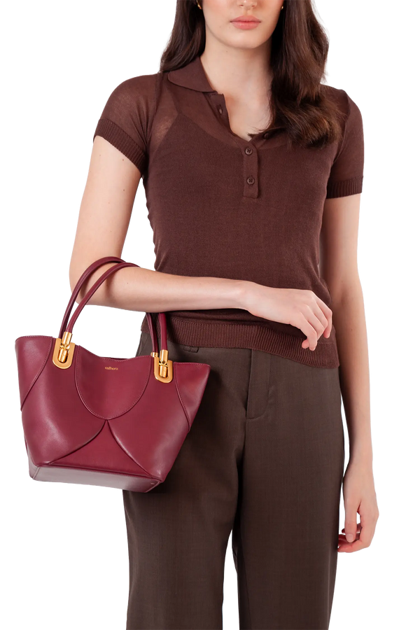 4PM mini handbag burgundy