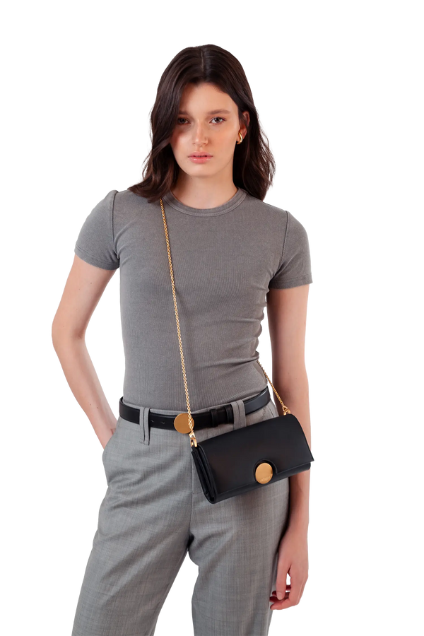 12AM baguette bag preta