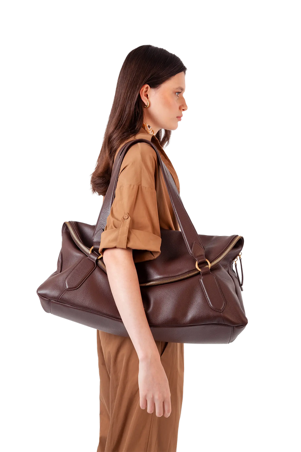 6PM shoulder bag marrom