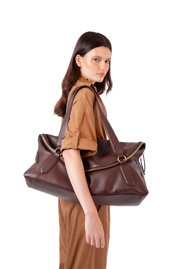 6PM shoulder bag marrom