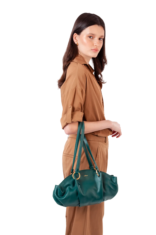 07:07PM baguette bag verde