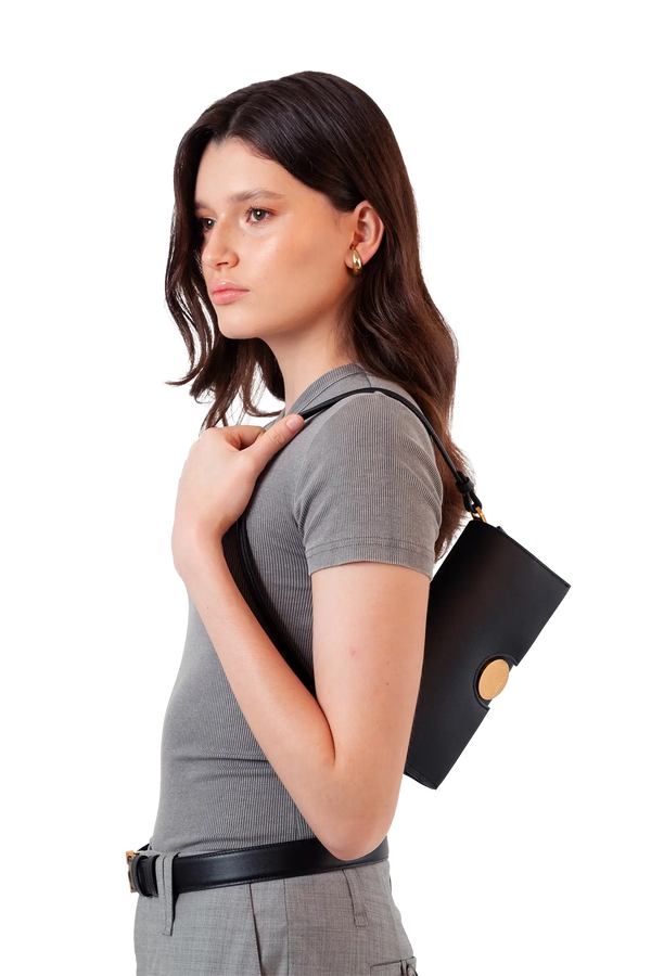 12AM baguette bag preta