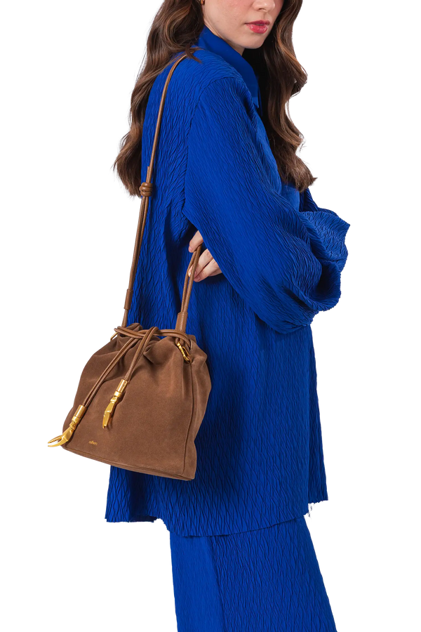 Esthera pouch camurça