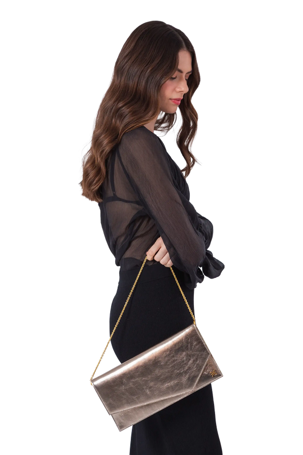 1AM envelope bag dourado