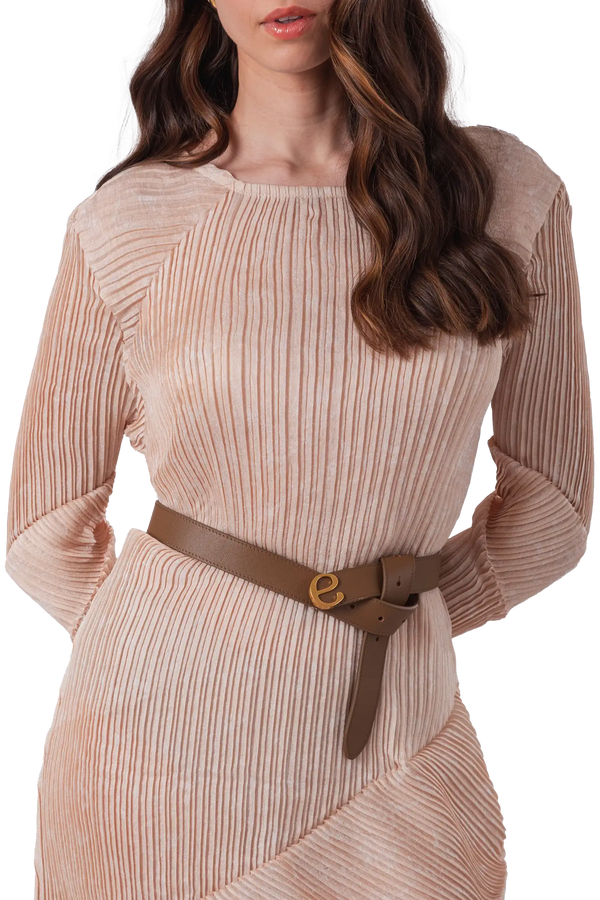 10AM belted bag camurça