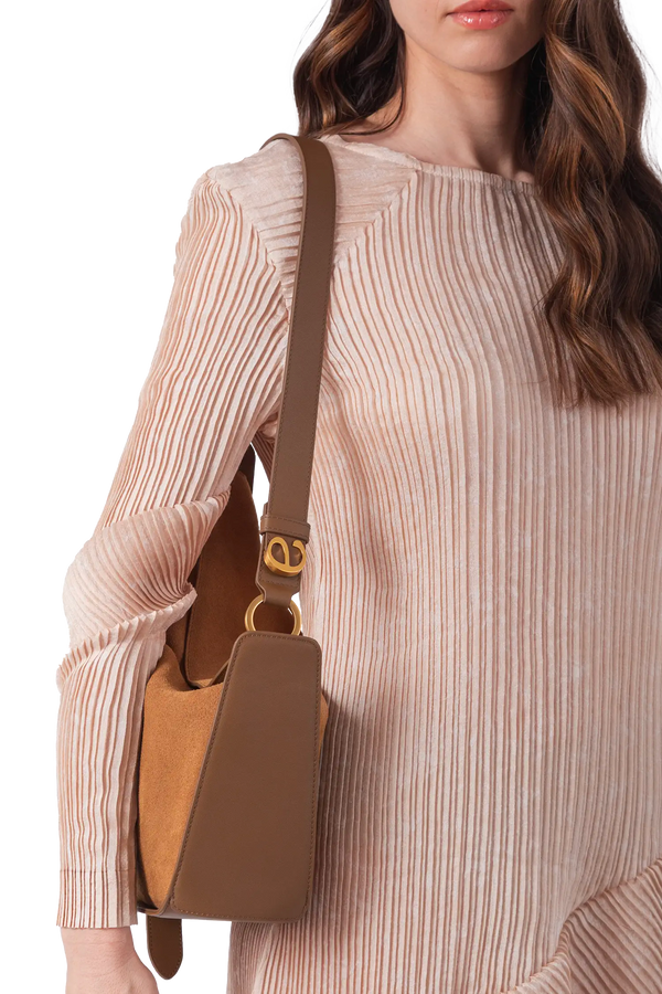 10AM belted bag camurça