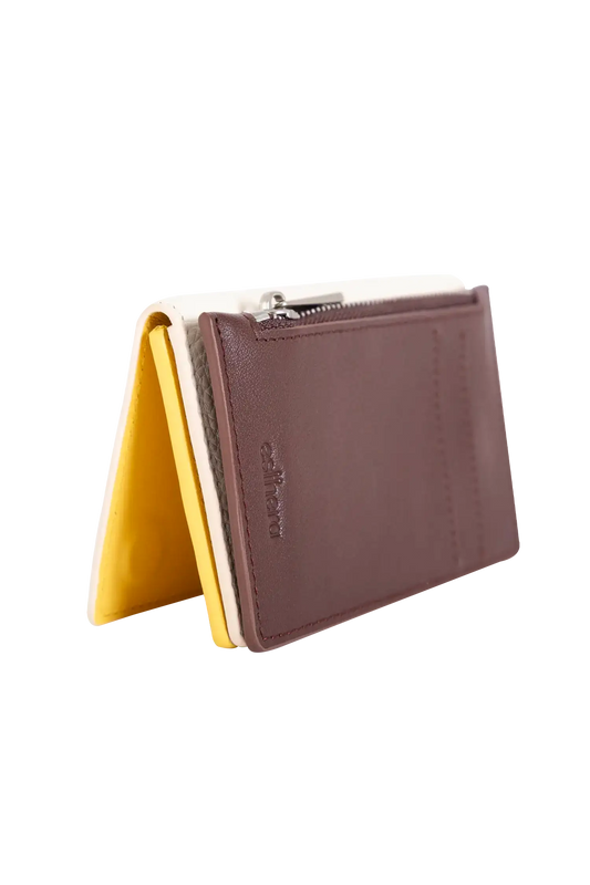 Modular wallet areia e amarelo