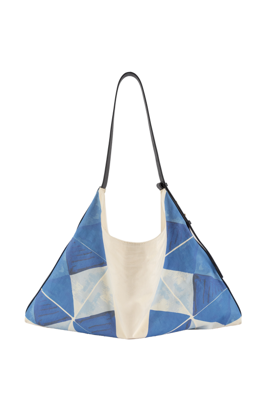 Bolsa painel modernista azul