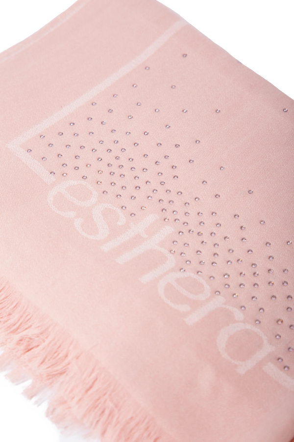 Wool scarf decorado com cristais Swarovski®