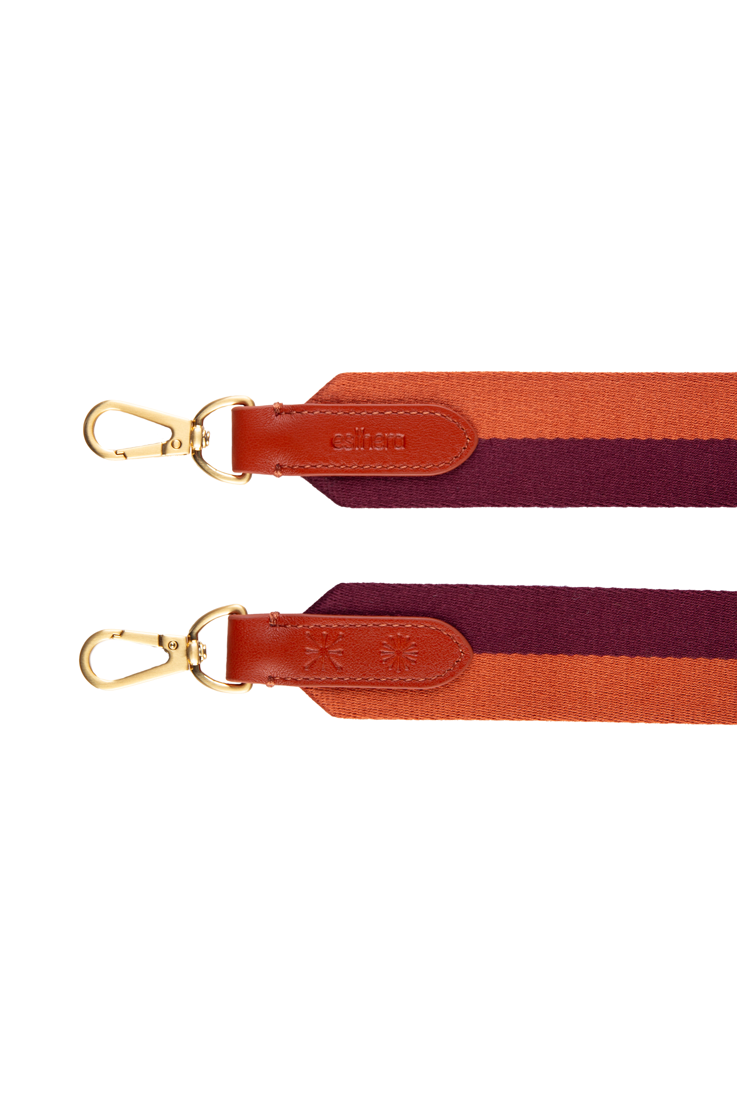 All Day Gold Strap Cerâmica Burgundy