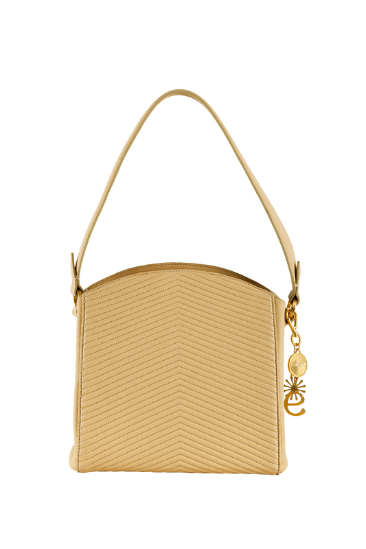 08:08AM shoulder bag Creme
