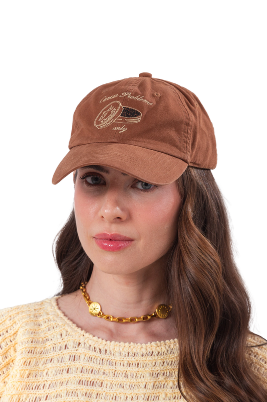 Boné Caviar Problems Esthera Marrom