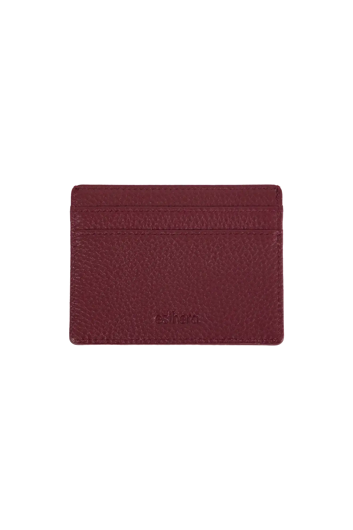 Card holder burgundy