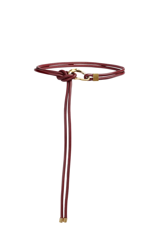Crab Belt Burgundy