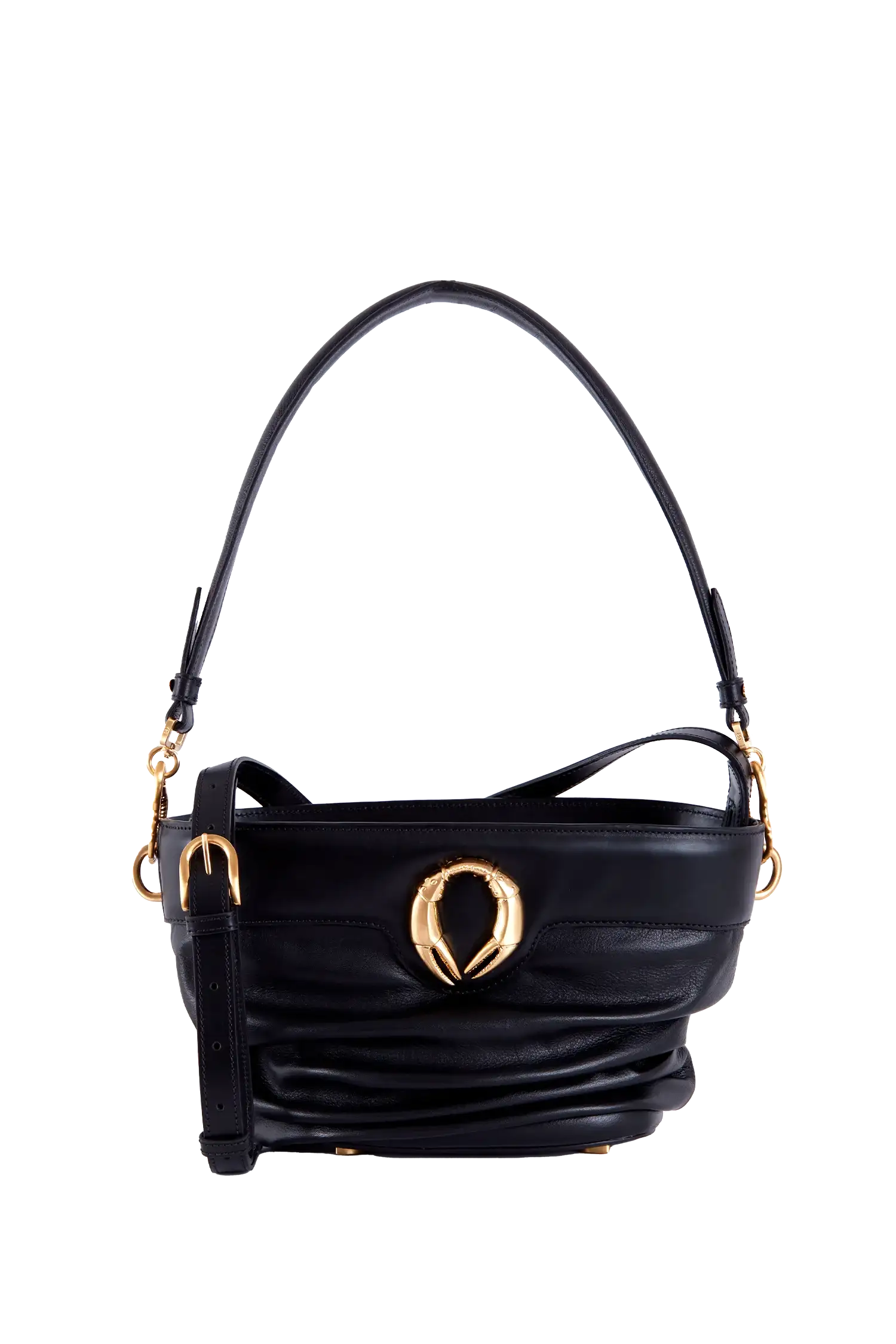 Crab Claws Shoulder Bag Preta