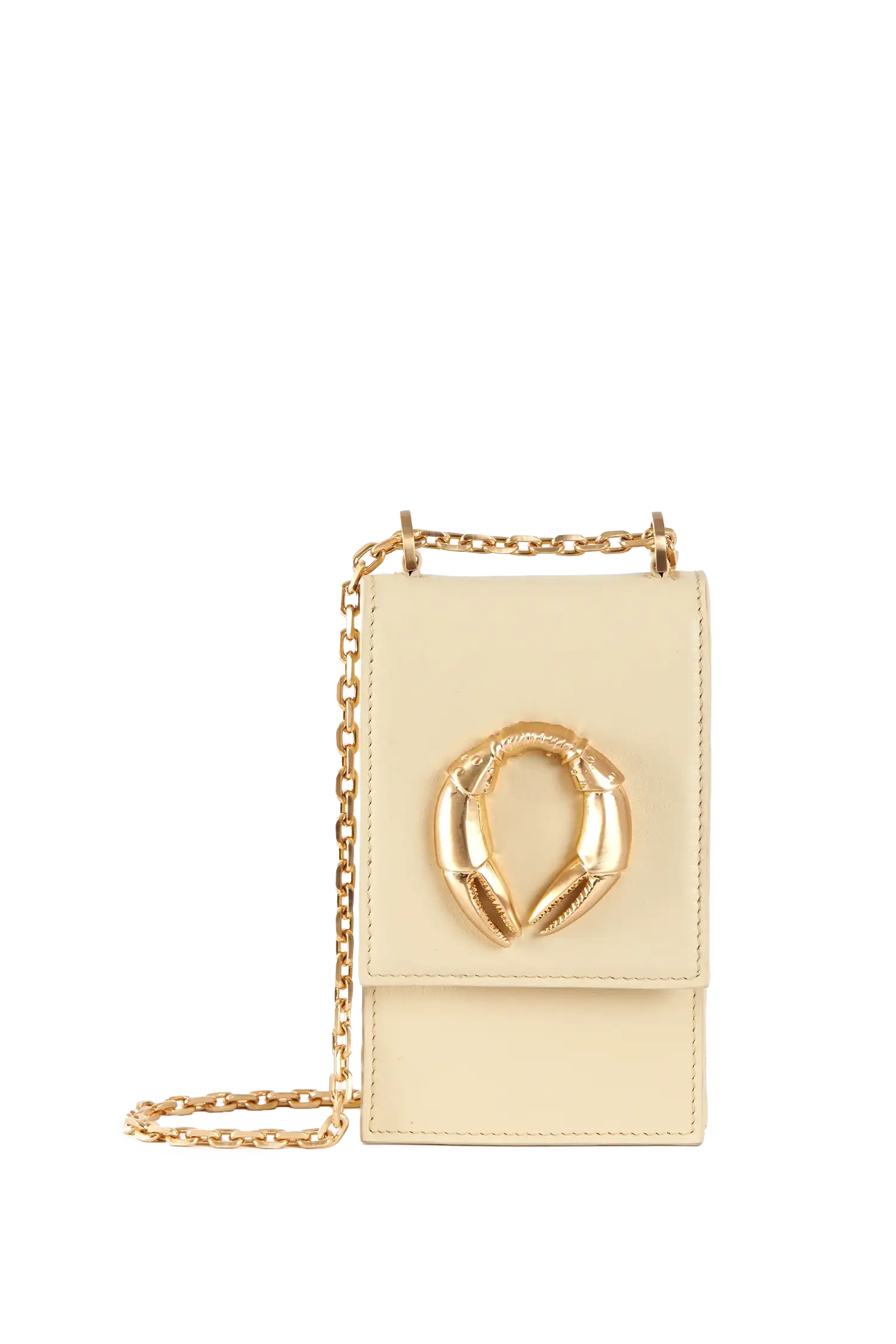 Crab Phone Bag Creme