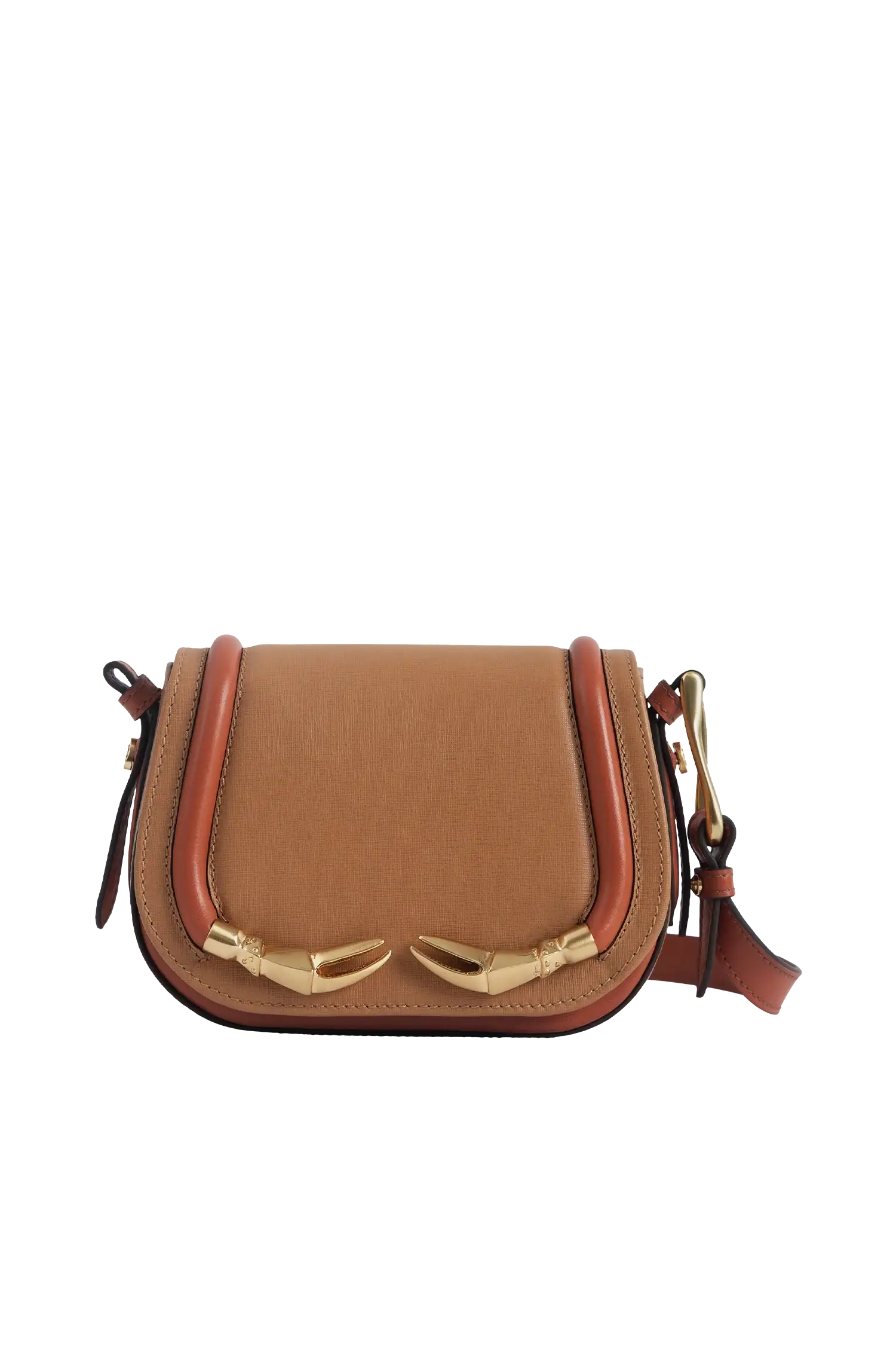 Crab Shoulder Bag Marrom