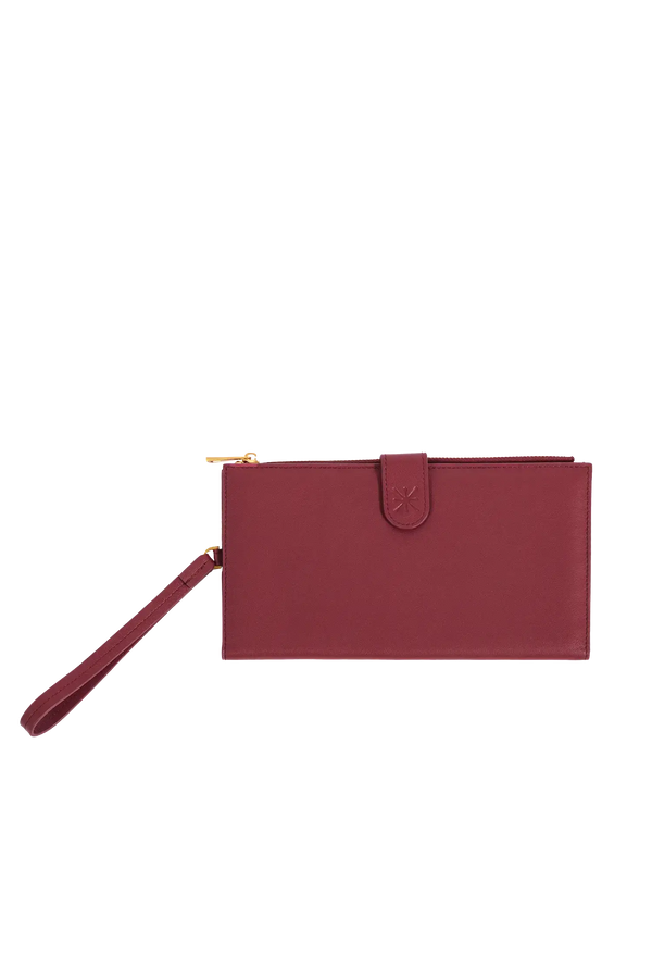 Passport holder burgundy