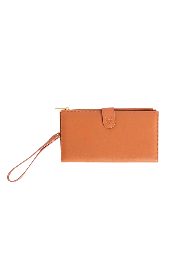 Passport holder marrom