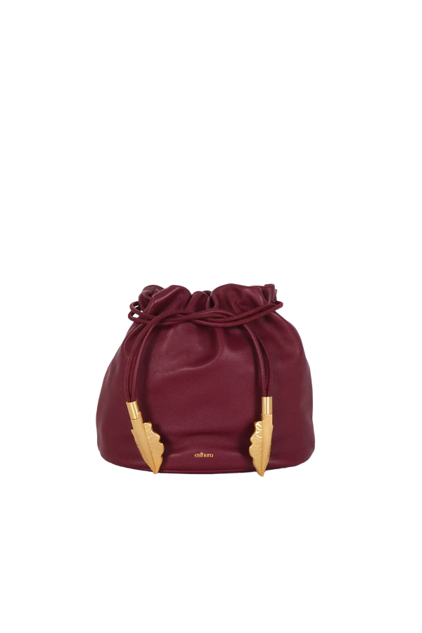 Esthera pouch burgundy