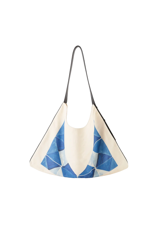 Bolsa painel modernista azul