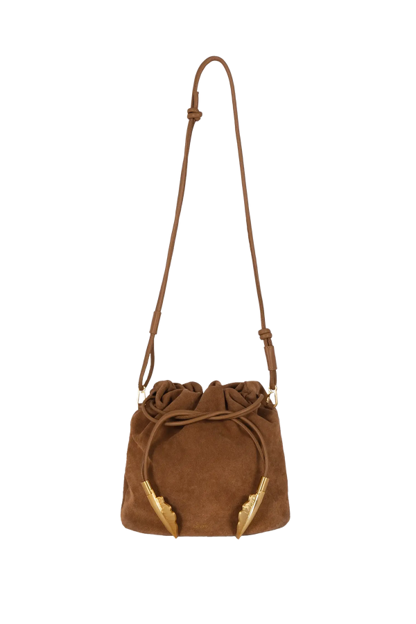 Esthera pouch mel camurça